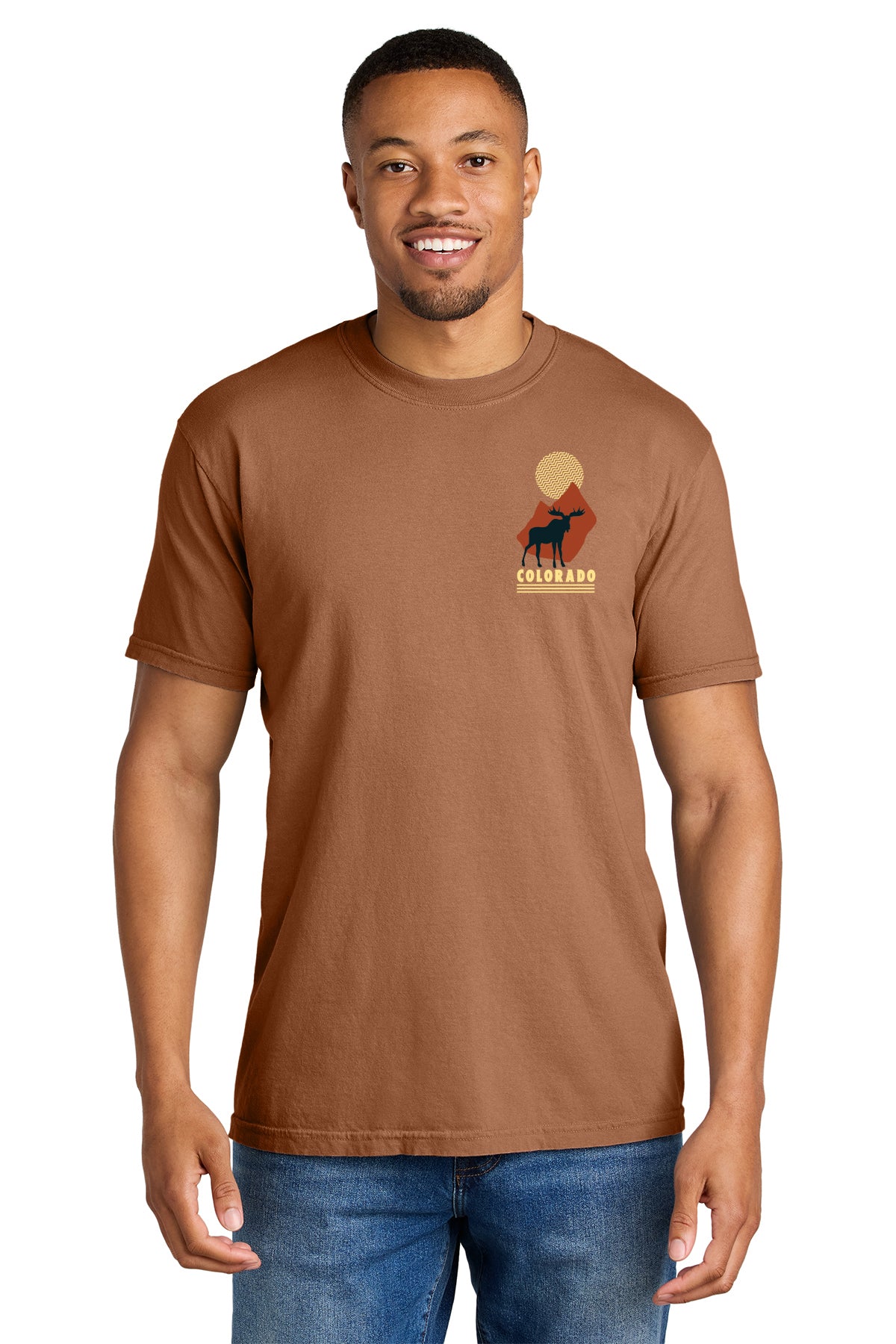 Iconic Mountain Moose T-Shirt