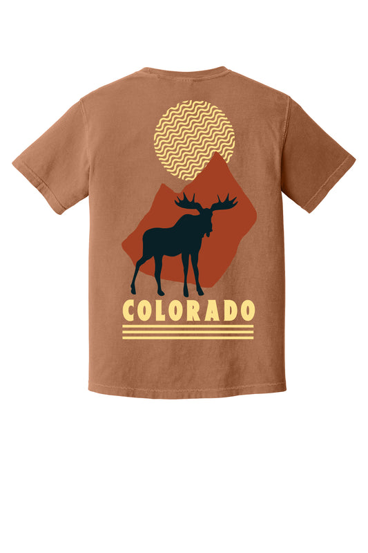Iconic Mountain Moose T-Shirt