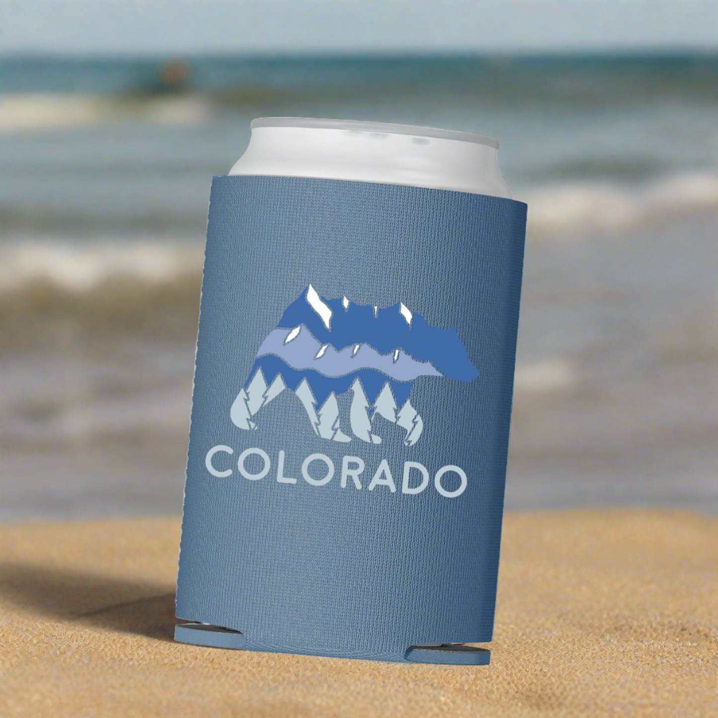 Jagged Mountain Bear Can Cooler