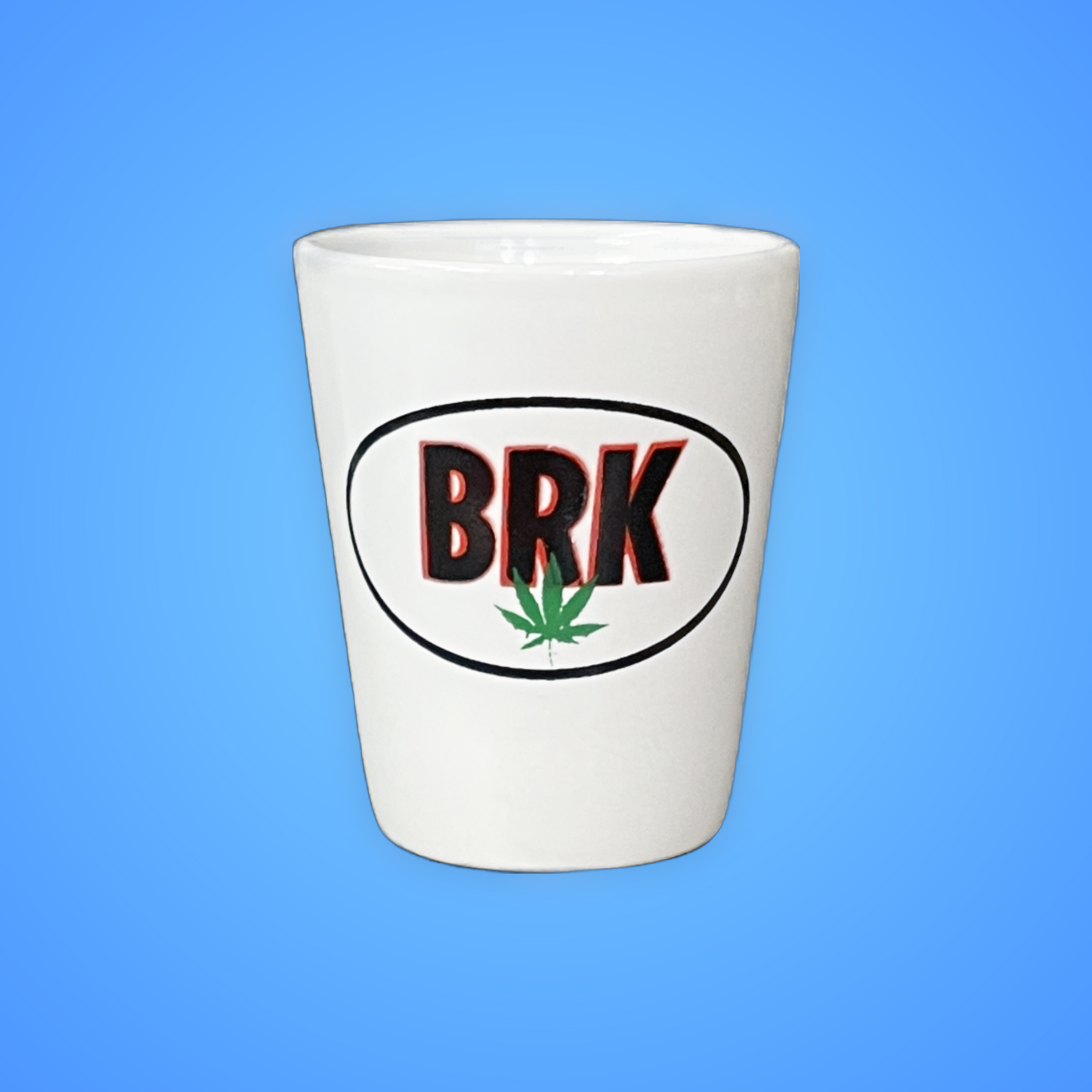Breckenridge MJ Ceramic Shot Glass