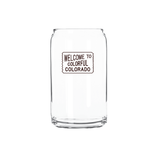 Welcome to CO Beer Can Glass