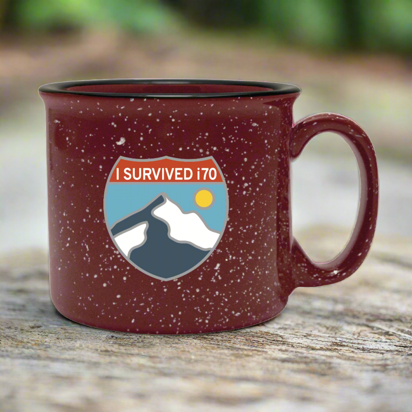 I Survived i70 Campfire Mug