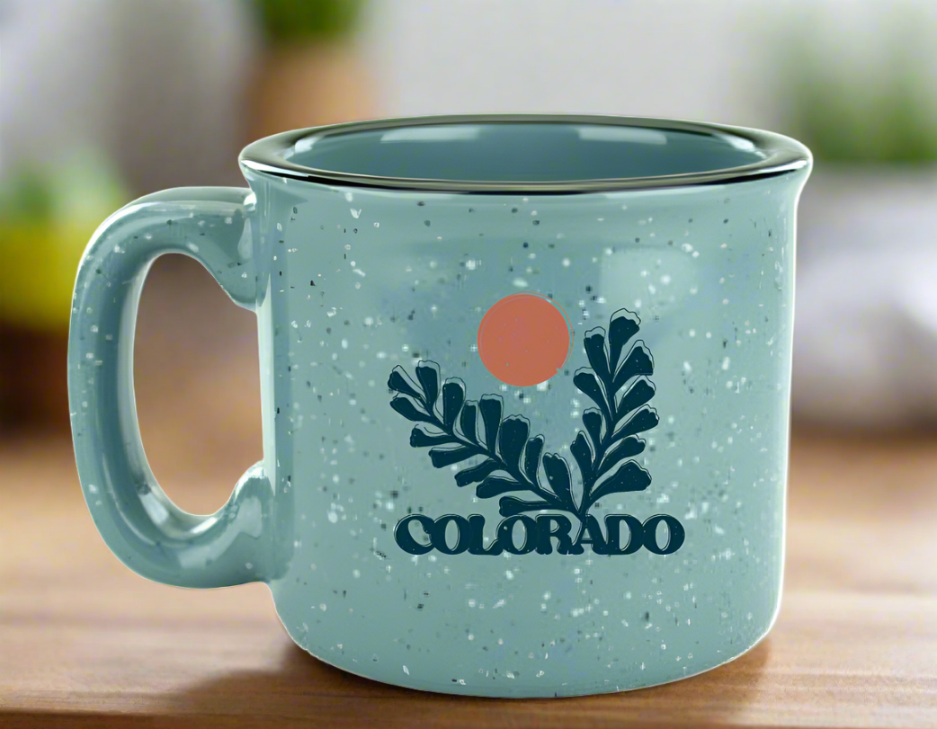 Colorado Succulent Novelty Campfire Mug
