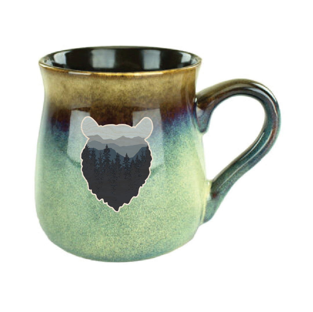 Mountain Majesty Bear Novelty Tavern Mug