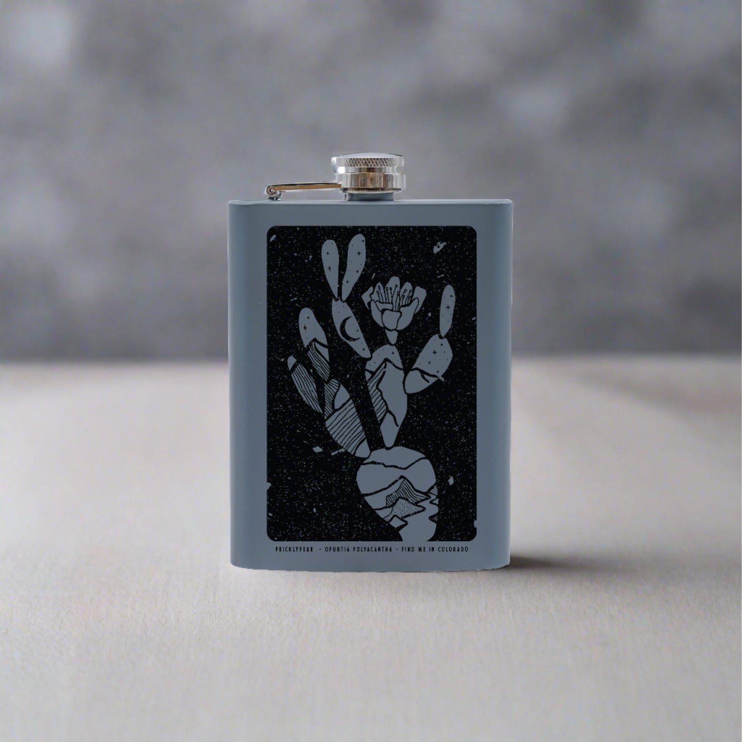 Colorado Cactus Hip Flask