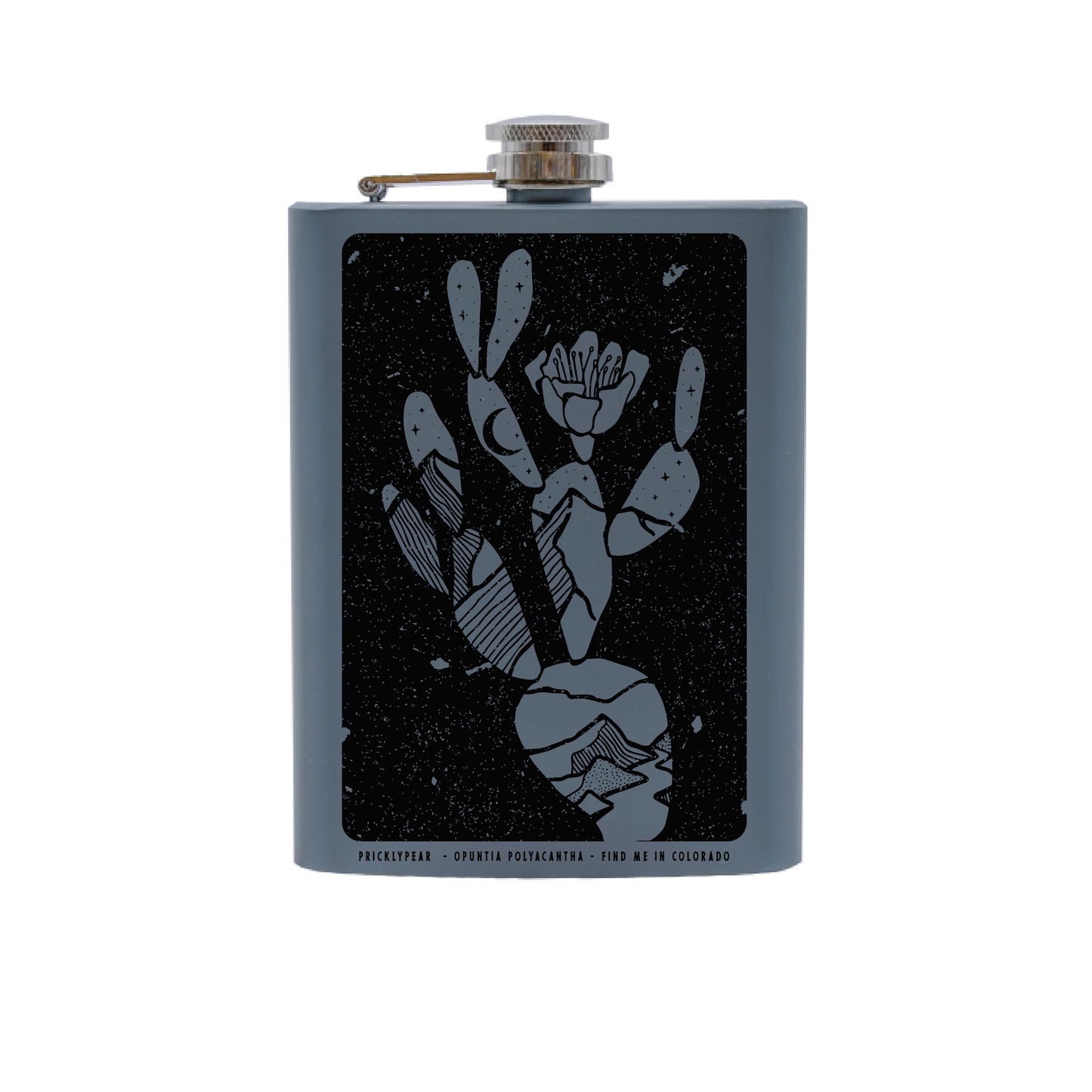 Colorado Cactus Hip Flask
