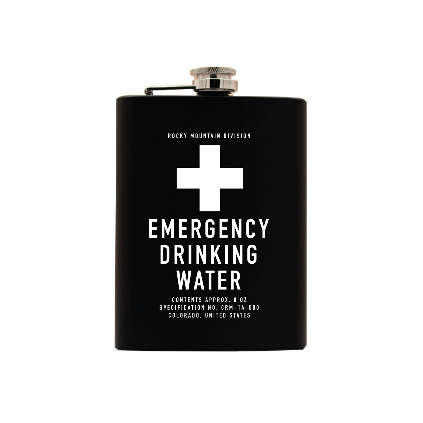 Emergency Drinking Water Hip Flask