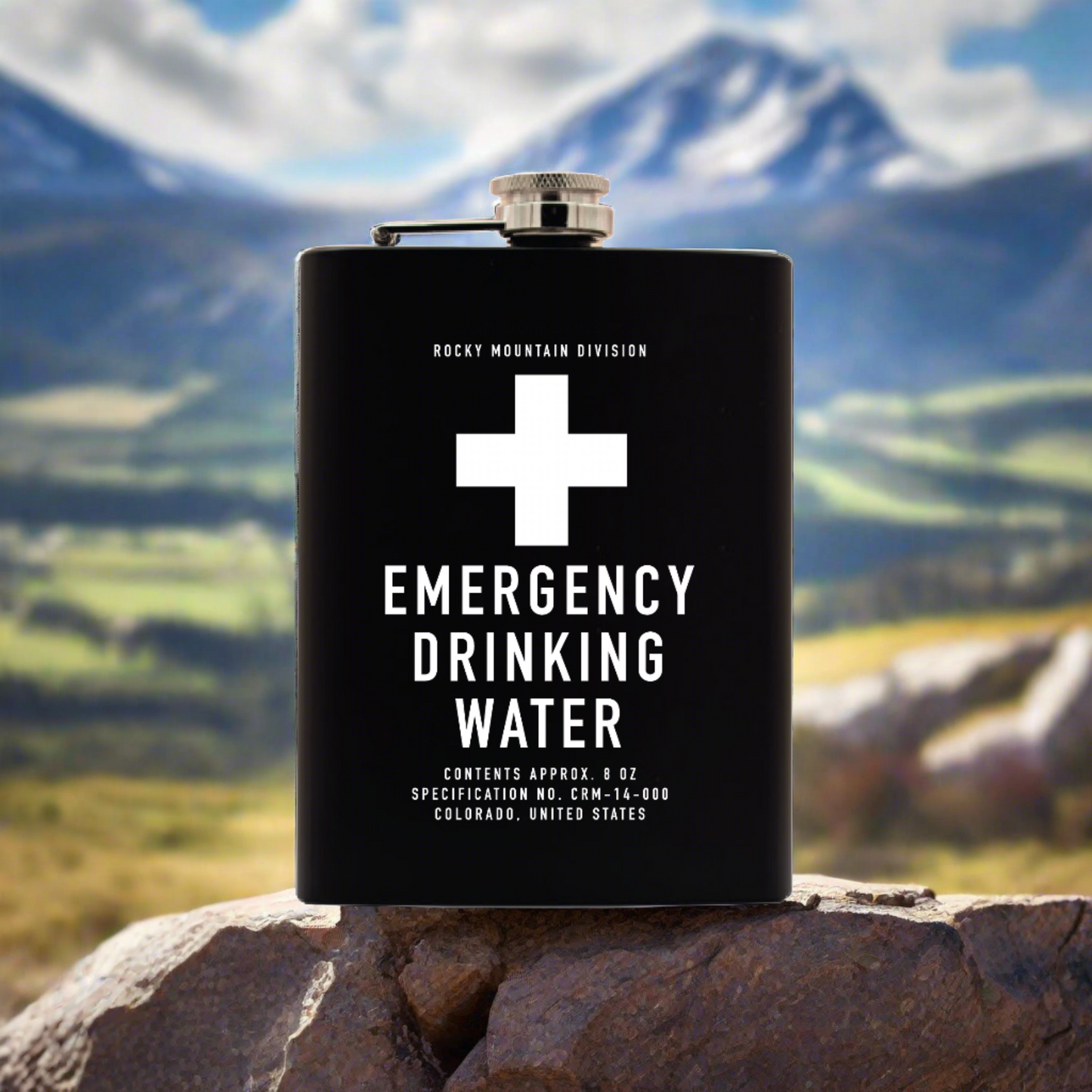 Emergency Drinking Water Hip Flask