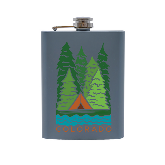 Colorado Riverside Hip Flask