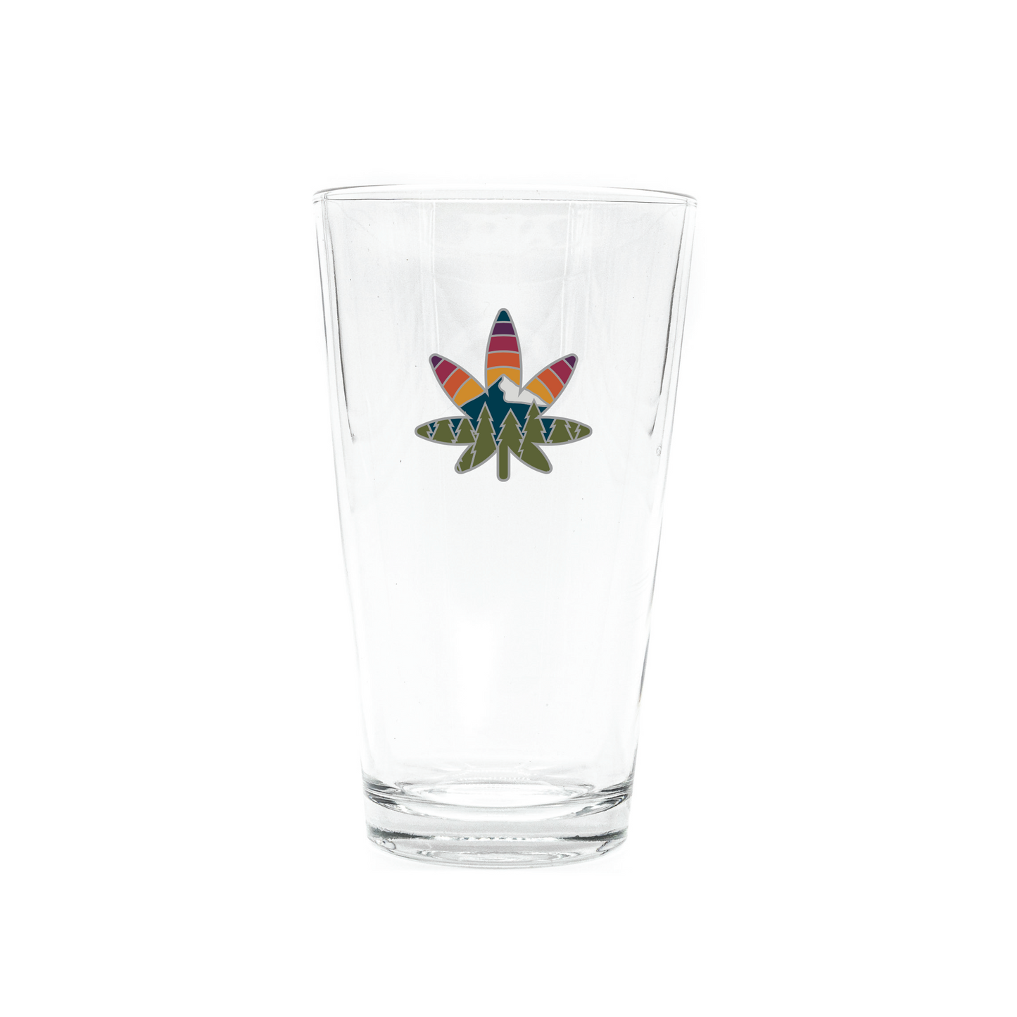 MJ Mountain Pint Glass