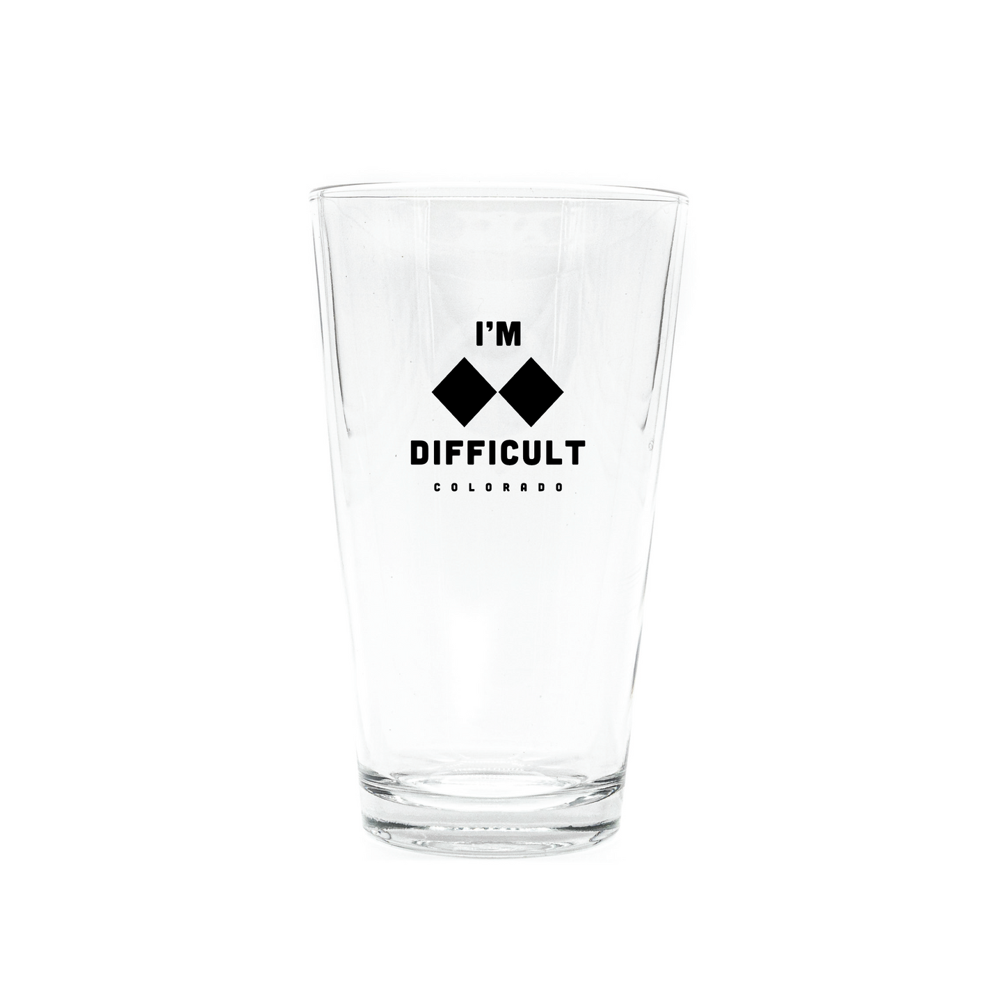 I'm Difficult 2 Pint Glass