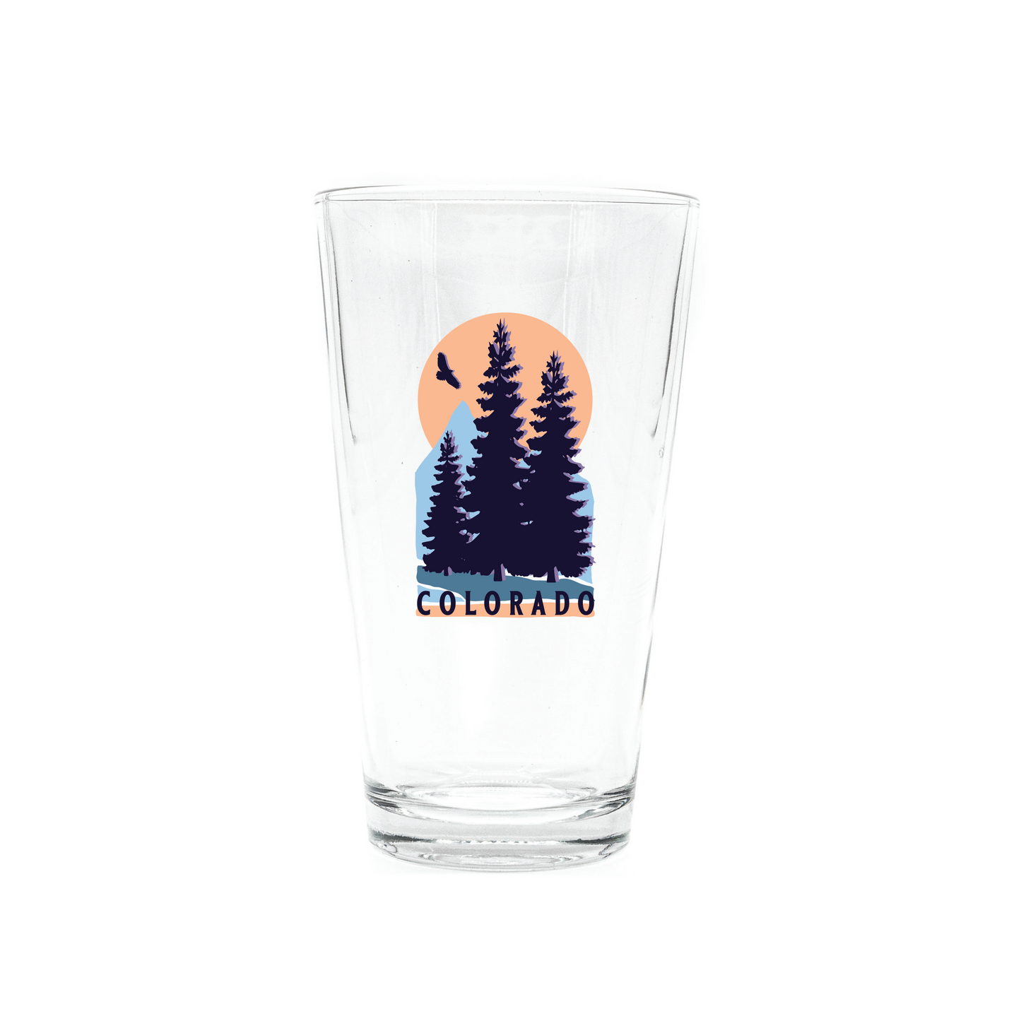 Colorado Wilderness Pint Glass