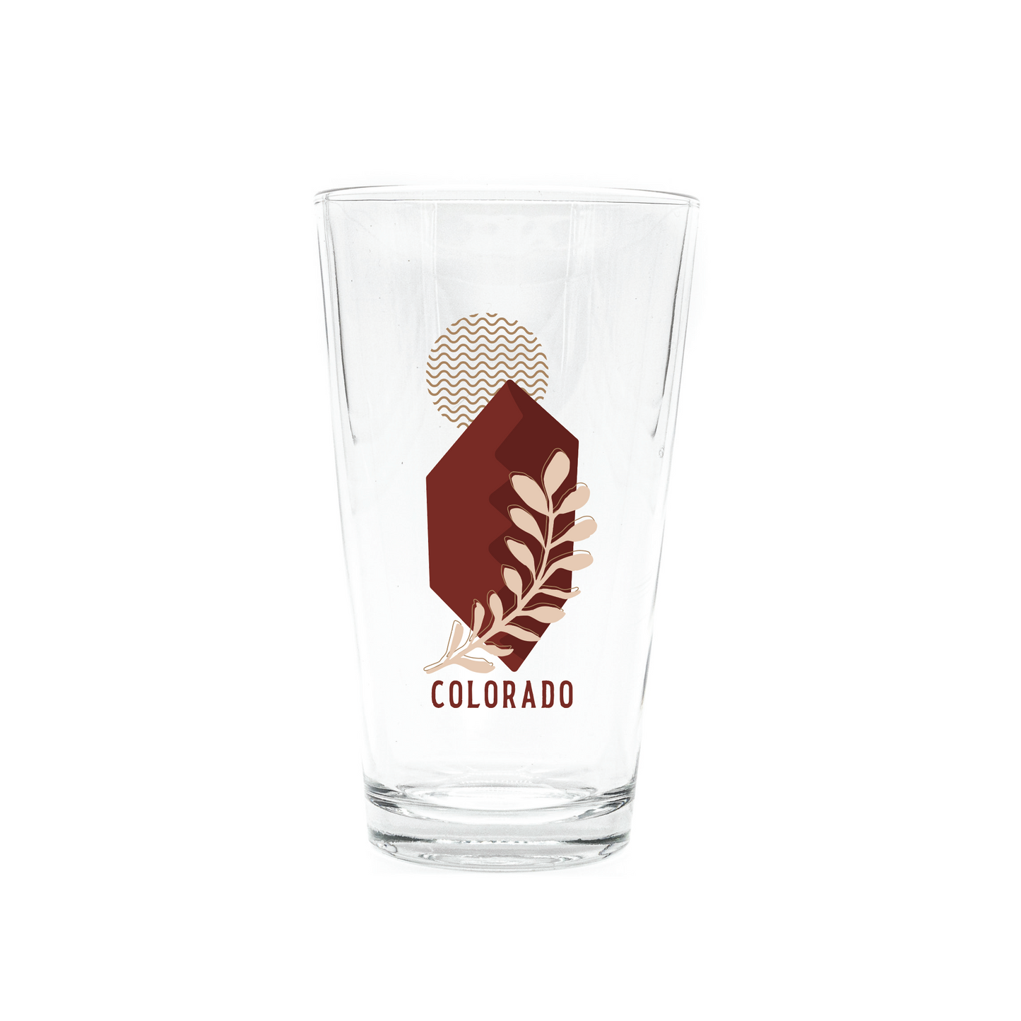 Colorado Fern Pint Glass