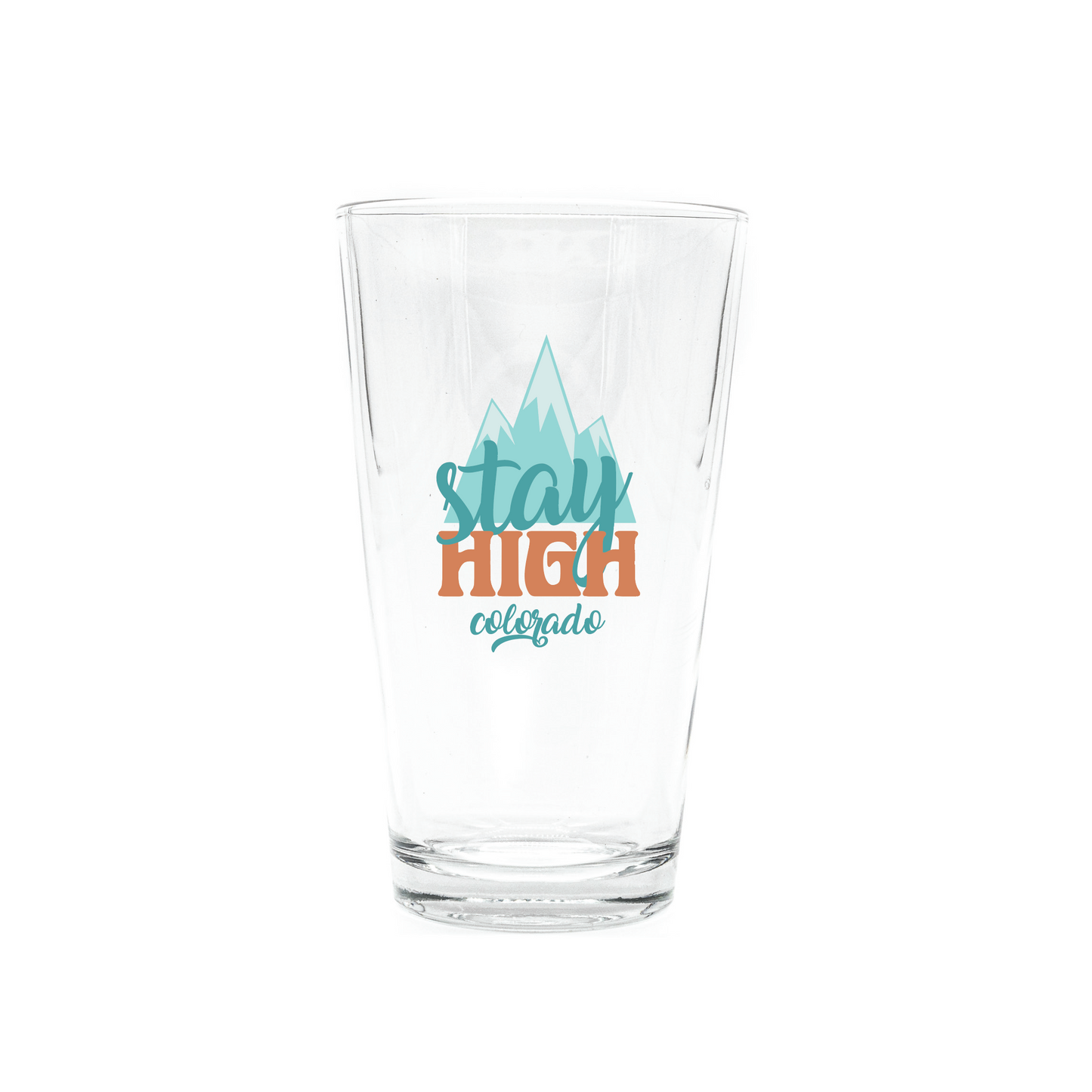 Stay High Pastel Pint Glass