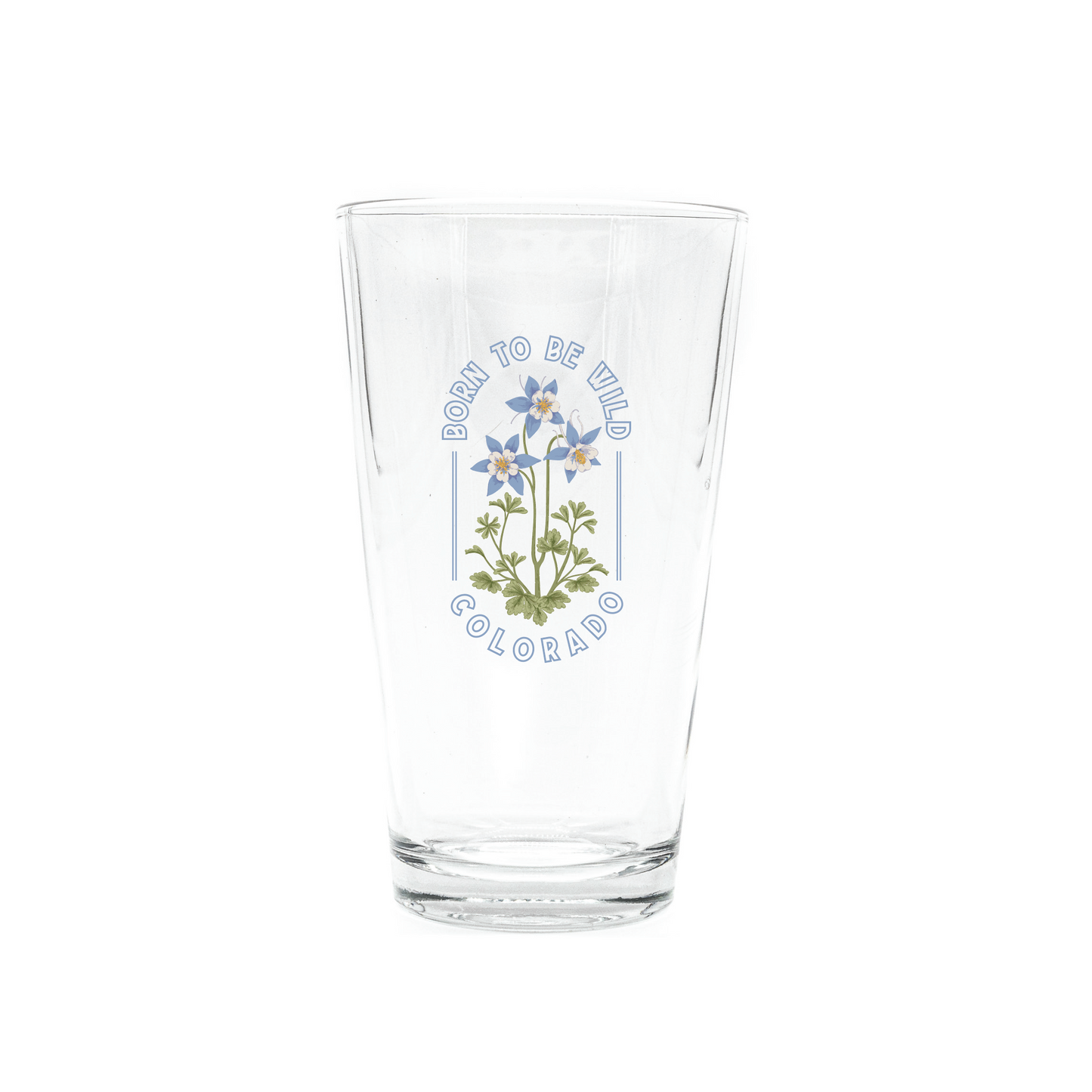 Born To Be Wild Pint Glass