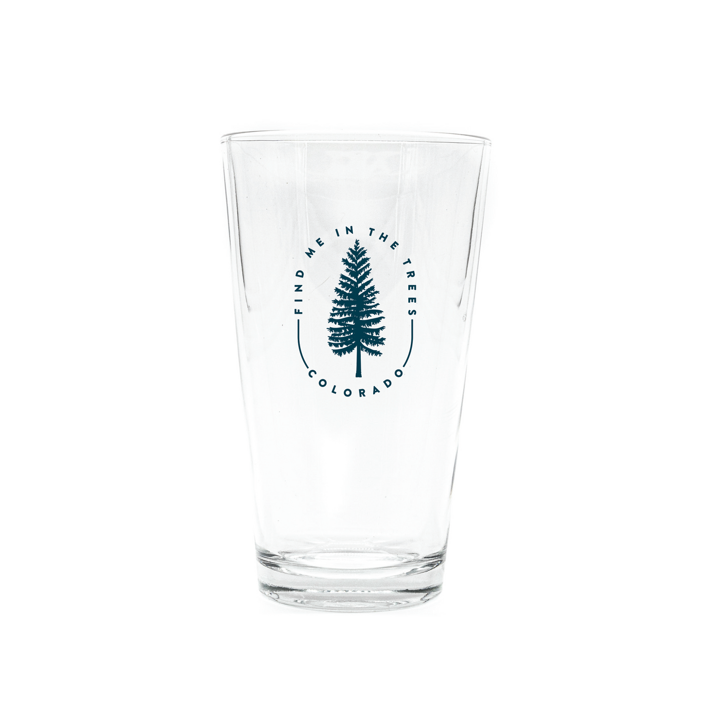 Find Me In The Trees Pint Glass