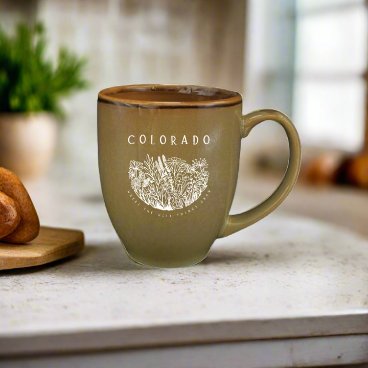 Colorado Wildflowers Bistro Mug