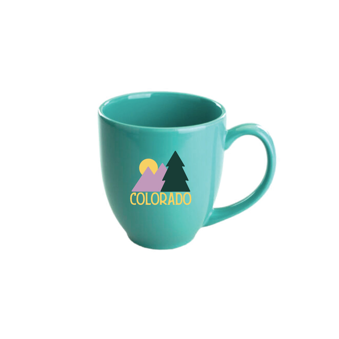 Colorado Shapes Bistro Mug