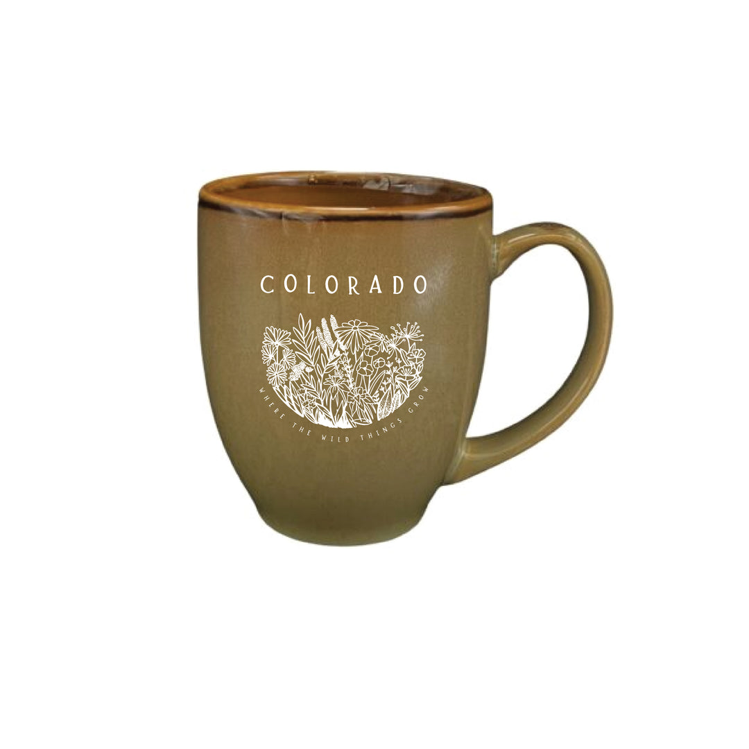Colorado Wildflowers Bistro Mug