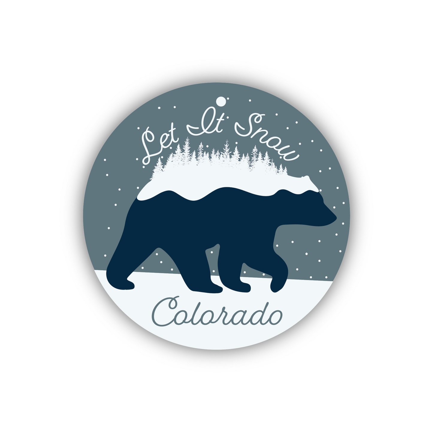 Let It Snow Ornament