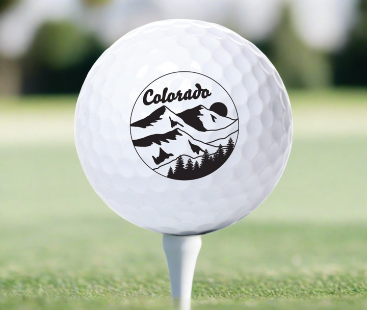 Colorado Landscape Novelty Golf Ball