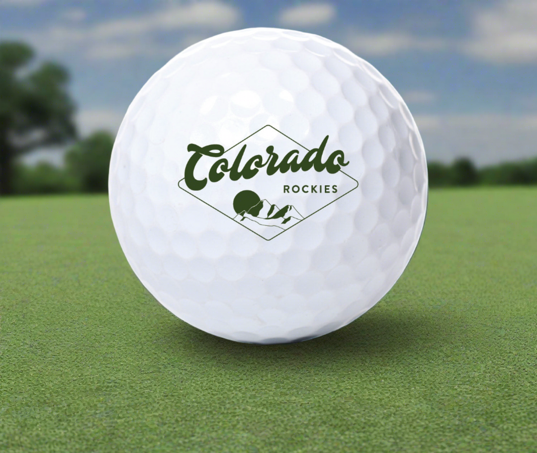 Vintage Colorado Novelty Golf Ball