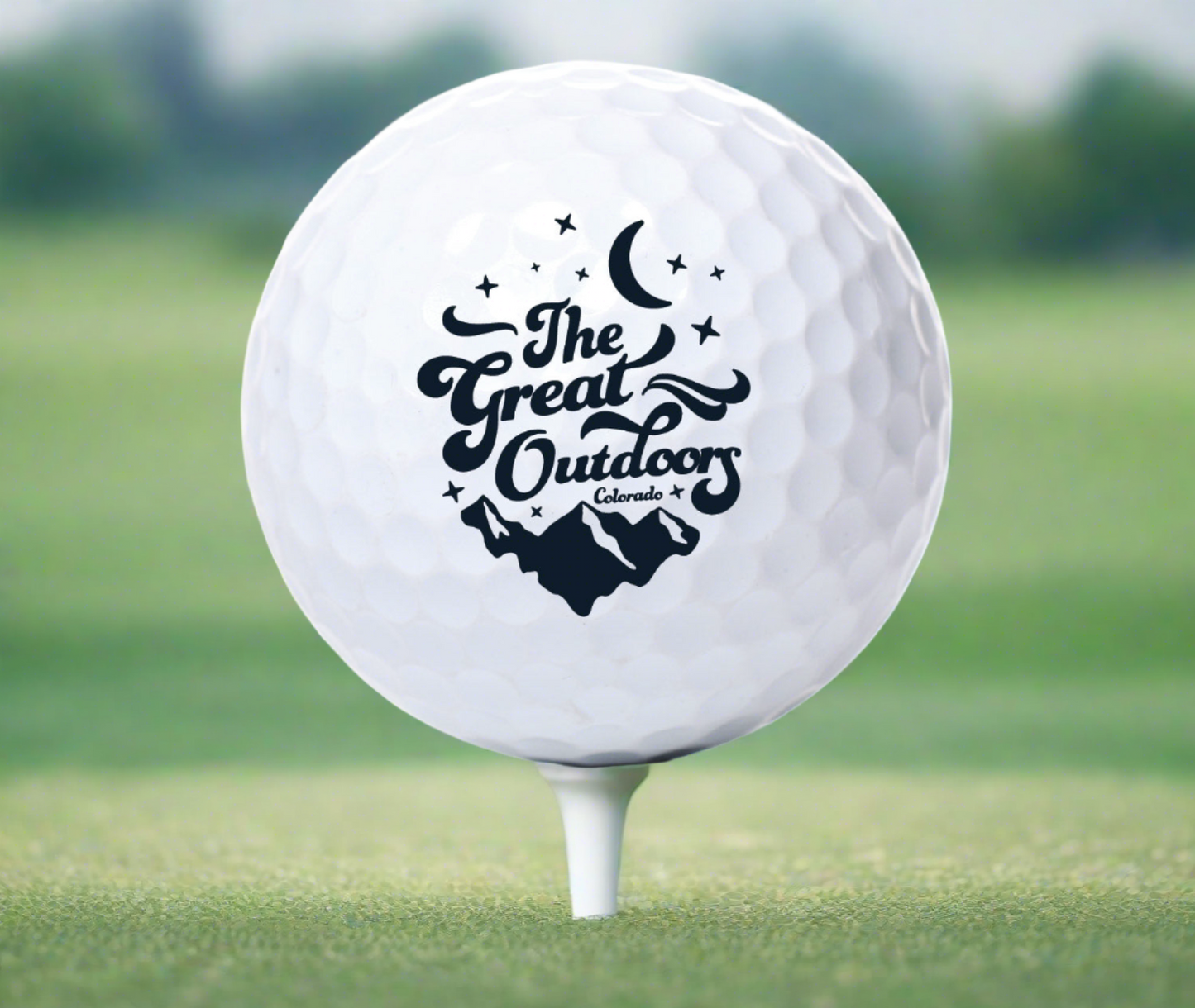 The Great Outdoors Novelty Golf Ball