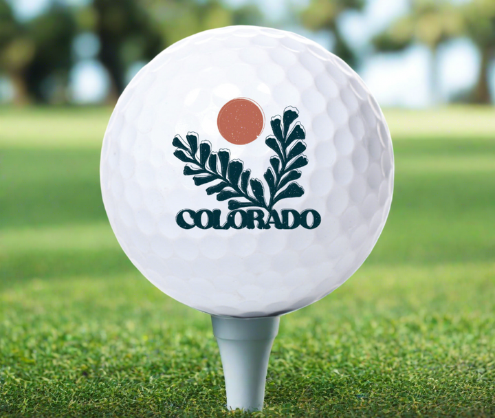 Colorado Cactus Novelty Golf Ball