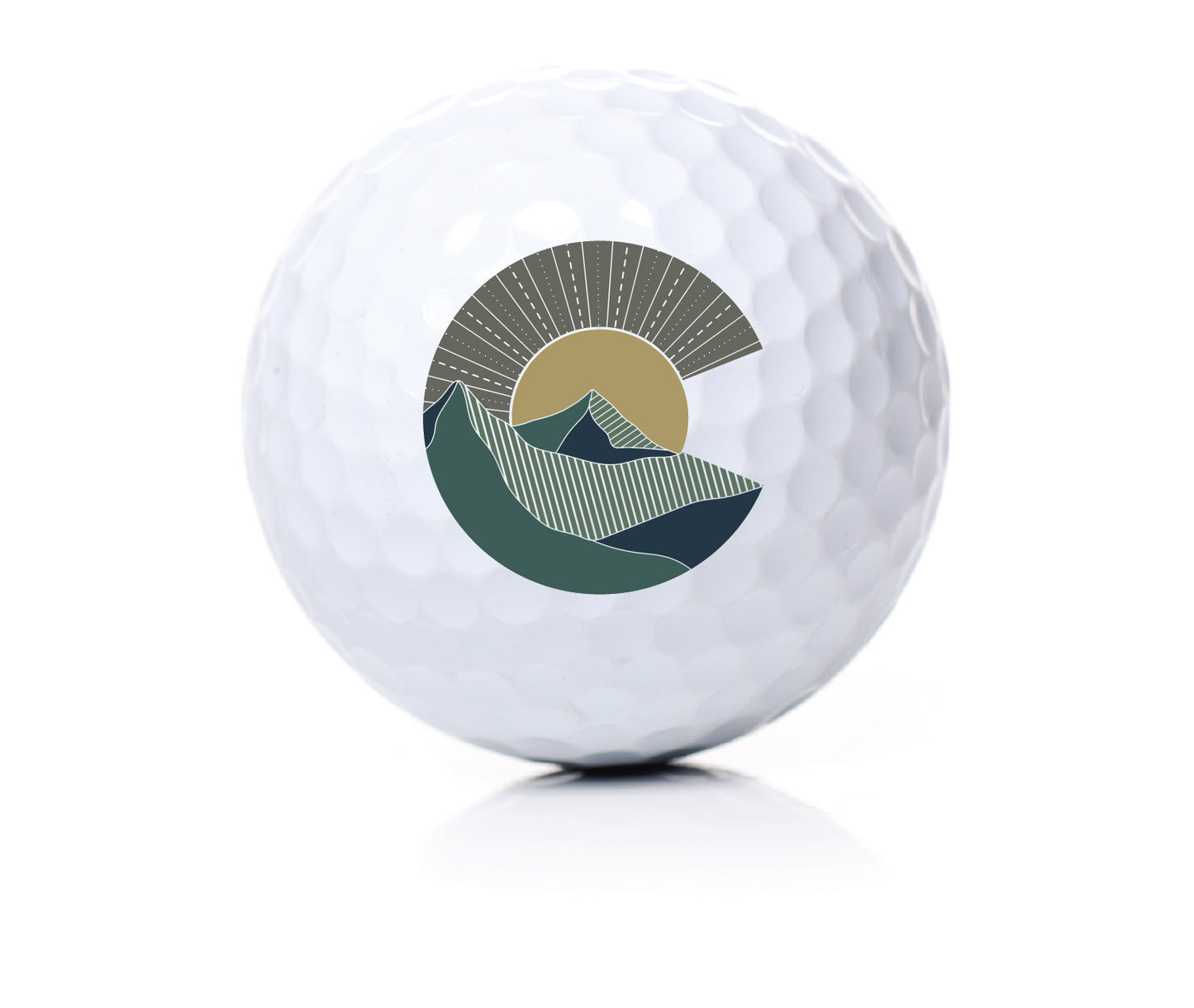 Colorado C Novelty Golf Ball