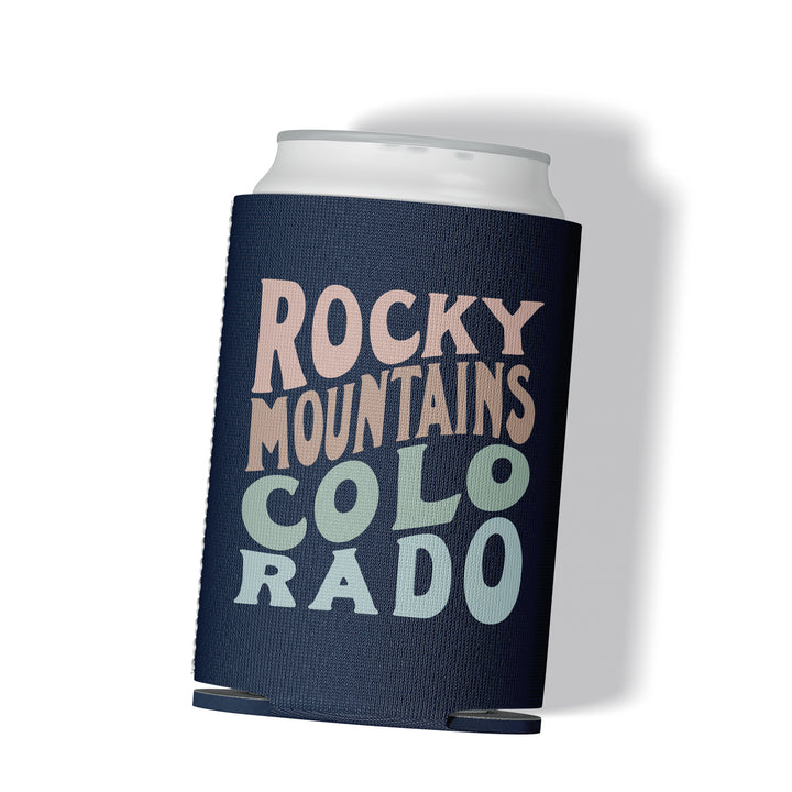 Rocky Mountains ColoRADO Can Cooler