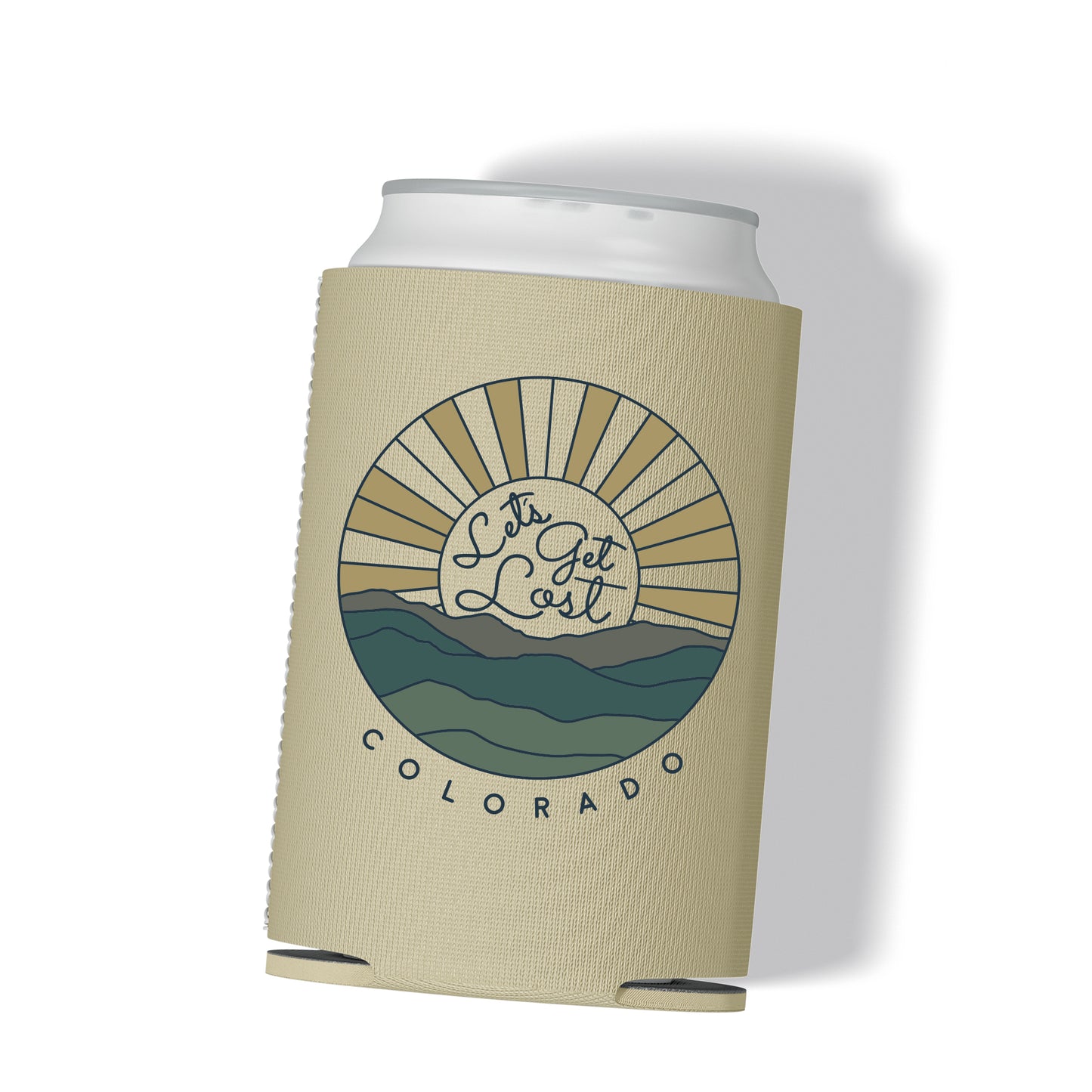 Let's Get Lost in Colorado Can Cooler