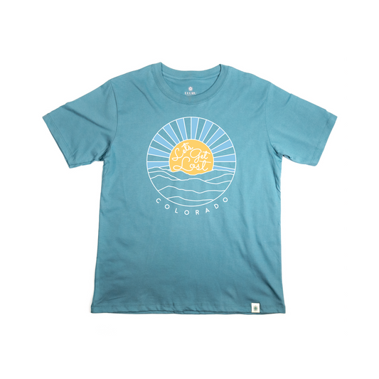 Let's Get Lost Khoa Steel Blue Shirt - Unisex