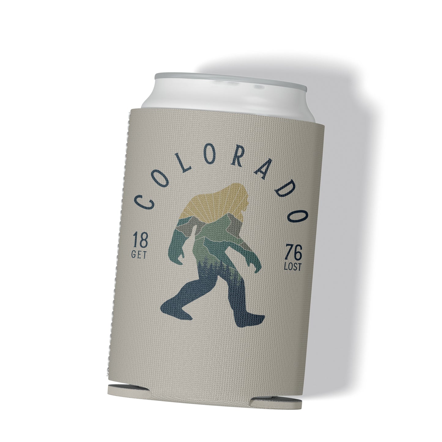 Sasquatch Colorado Can Cooler