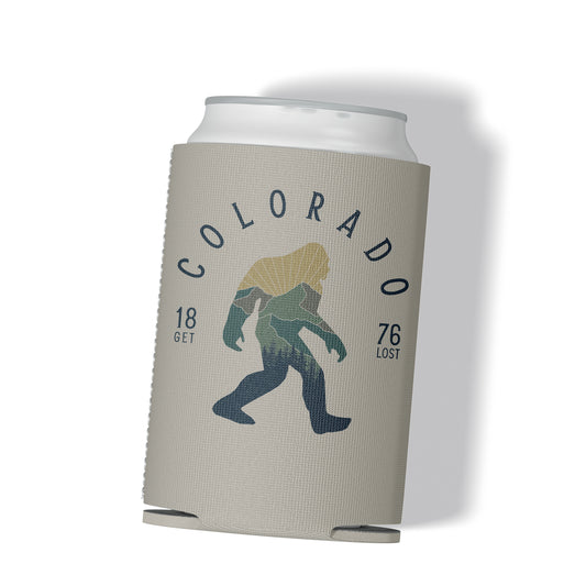 Sasquatch Colorado Can Cooler