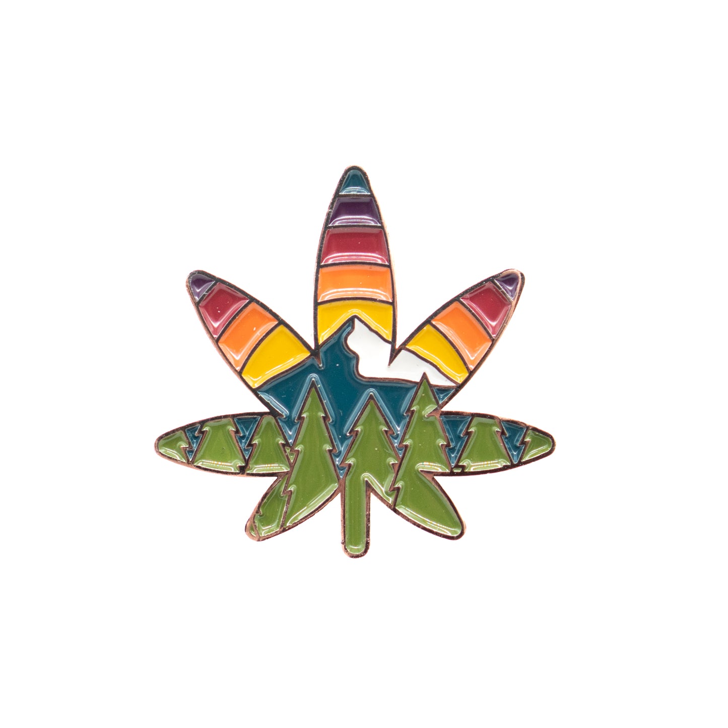 MJ Mountain Pin