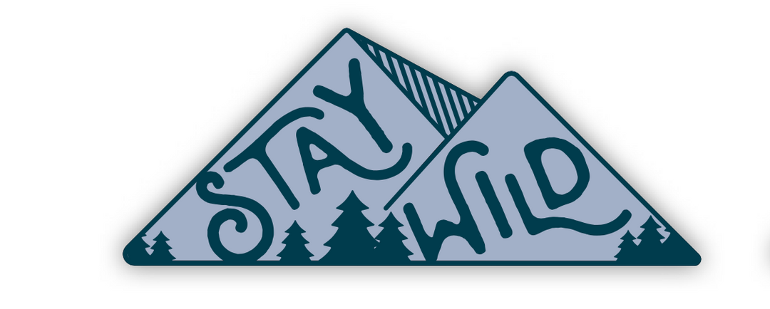 Stay Wild Mountains Sticker