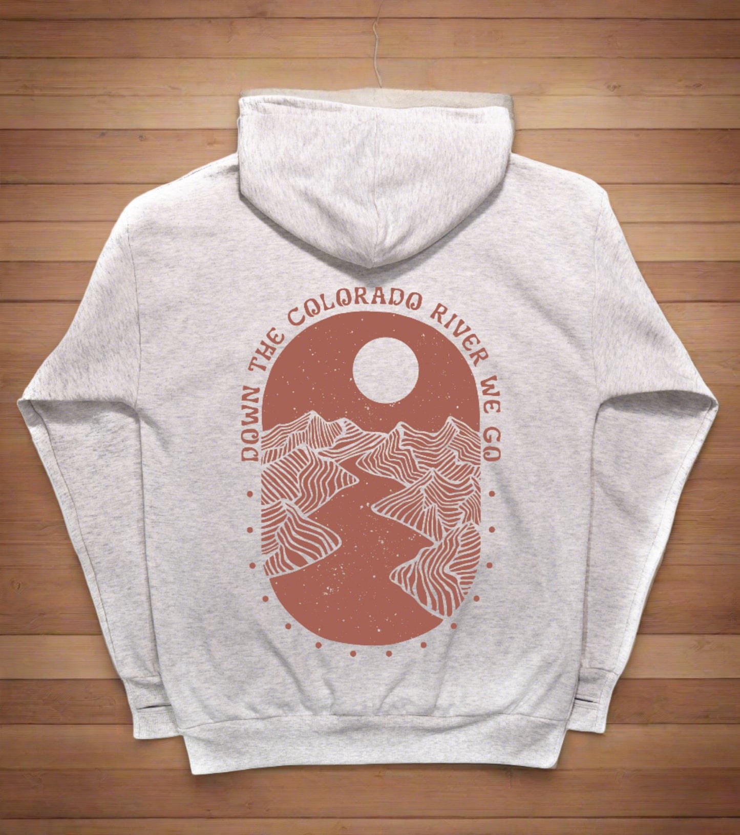 Down The Colorado River We Go Aussie Hoodie