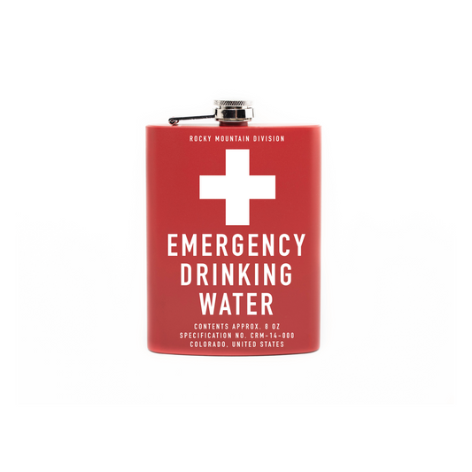 Emergency Drinking Water Hip Flask