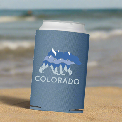 Jagged Mountain Bear Can Cooler