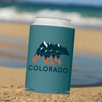 Jagged Mountain Bear Can Cooler