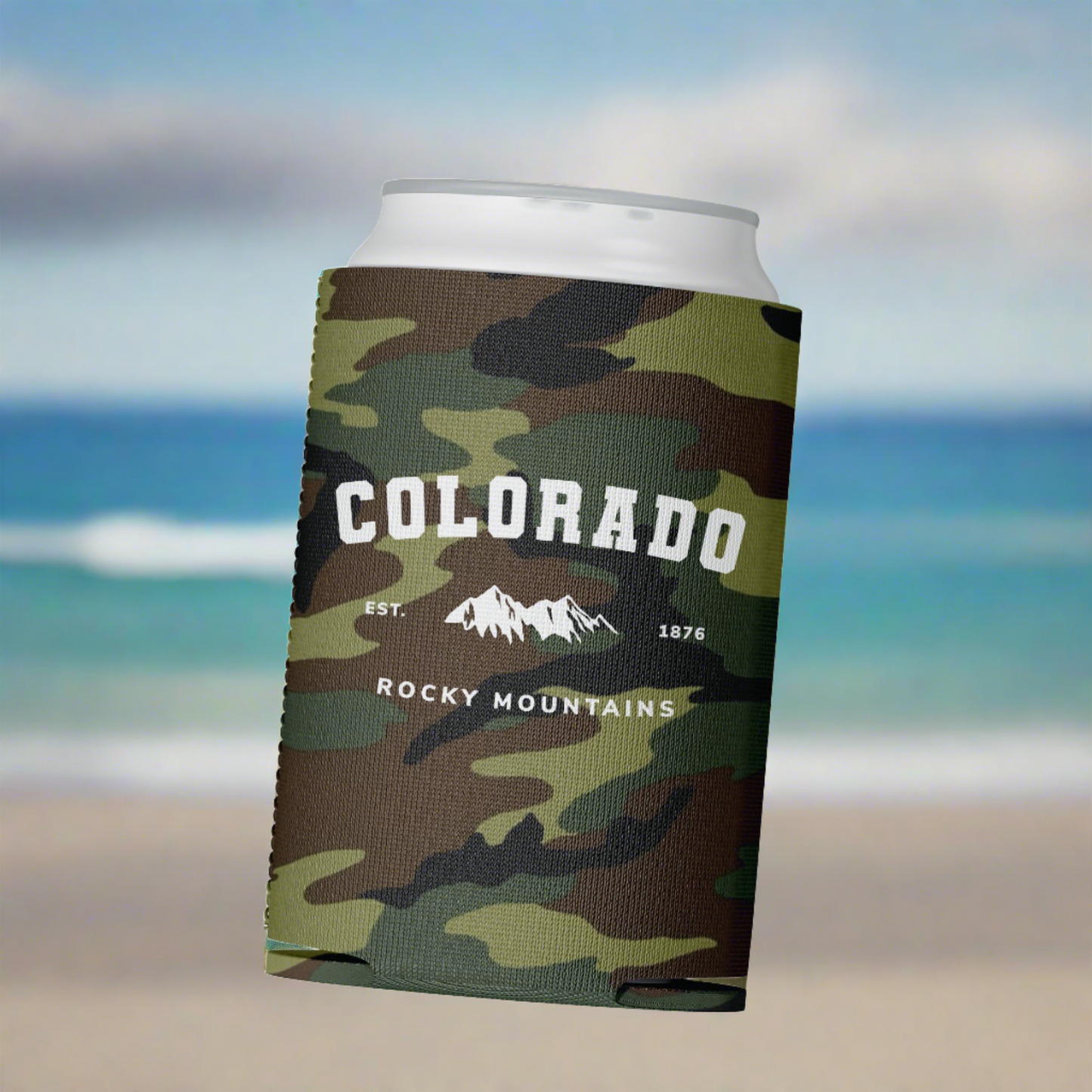 Classic Colorado Can Cooler