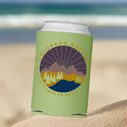 Free to Roam Full Color Can Cooler