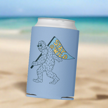 Stay Wild Sasquatch Colorado Can Cooler