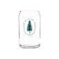 Find Me In The Trees Beer Can Glass