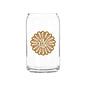 Colorado Daisy Beer Can Glass