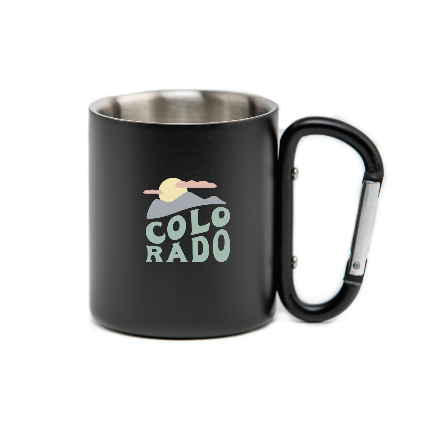 Chill Colorado Black Carabiner Mug