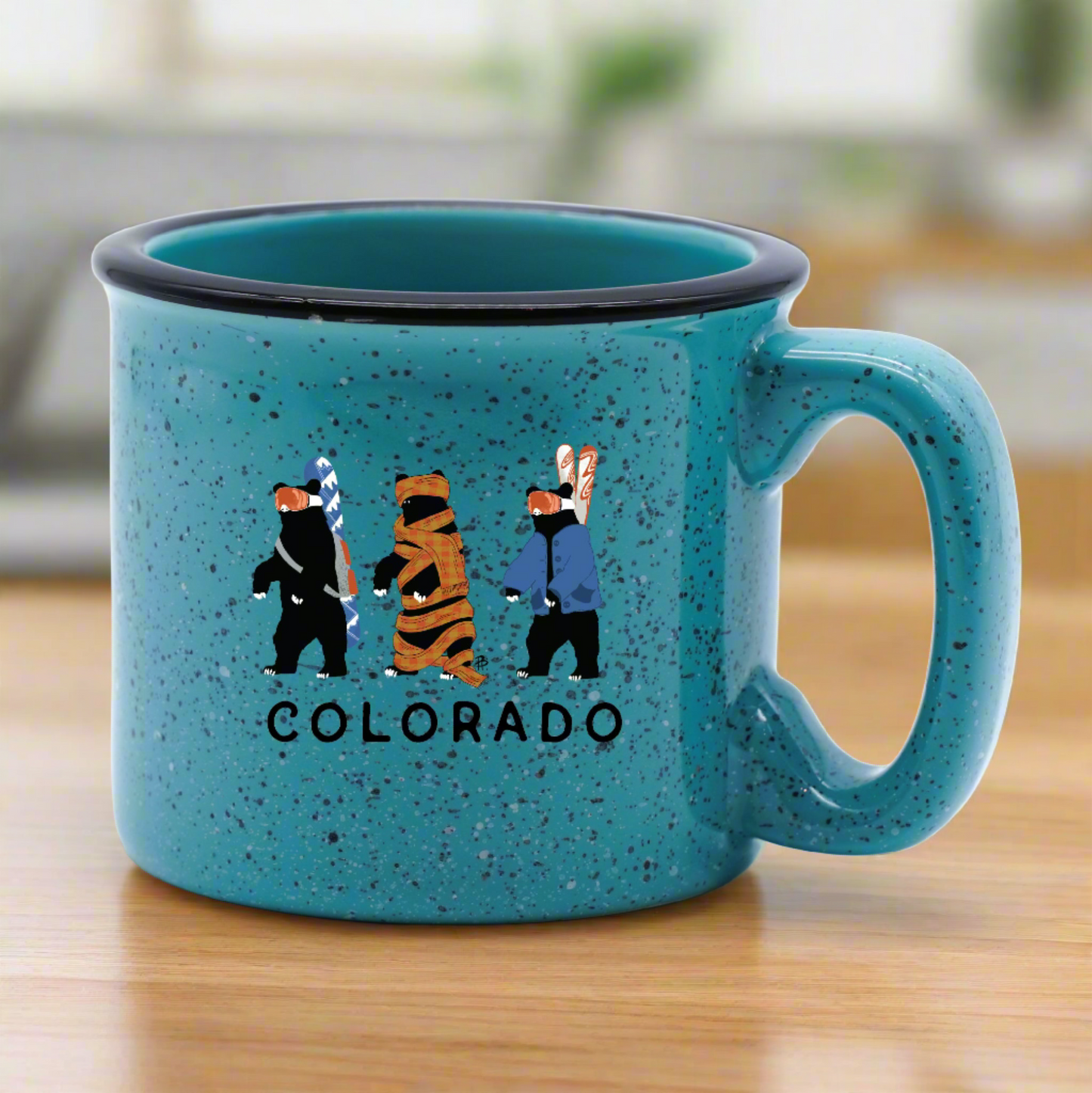 Snow Bears Novelty Campfire Mug