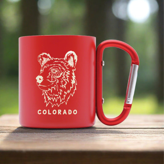 Bear Head Carabiner Mug