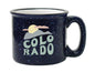 Colorado Script Novelty Campfire Mug