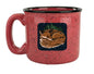 Sleeping Fox Novelty Campfire Mug